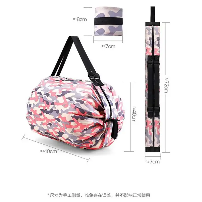 Sacs de rangement Sac d'épicerie de supermarché Sac Cумка Sac de courses pliable étanche voyage en plein air Sac de plage Portable de grande capacité