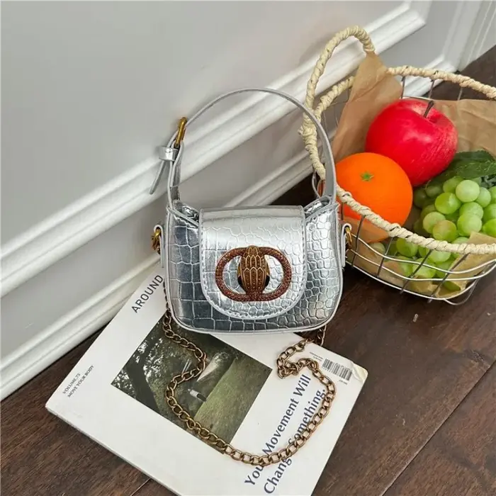 Sac à langer en cuir de créateur