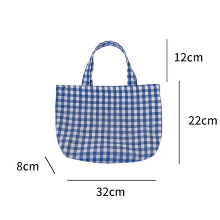 Sac à main - 1 sac fourre-tout à carreaux