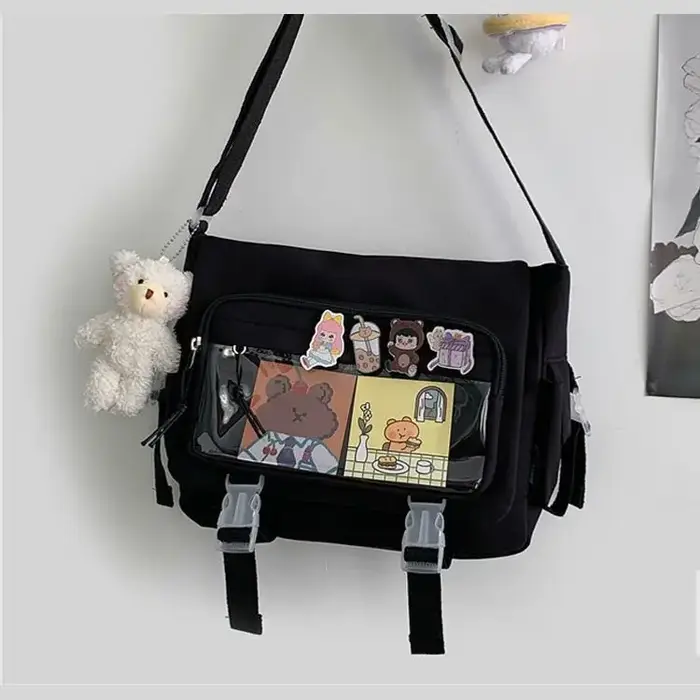 Sac messager de Style coréen pour femmes, sac à dos d'université de grande capacité, épaule polyvale