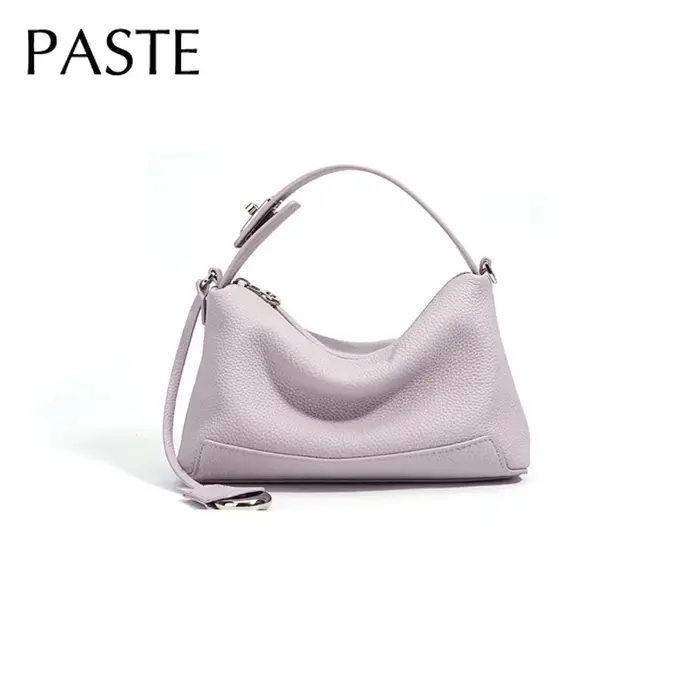 Sac à main en cuir de vache véritable pour femmes