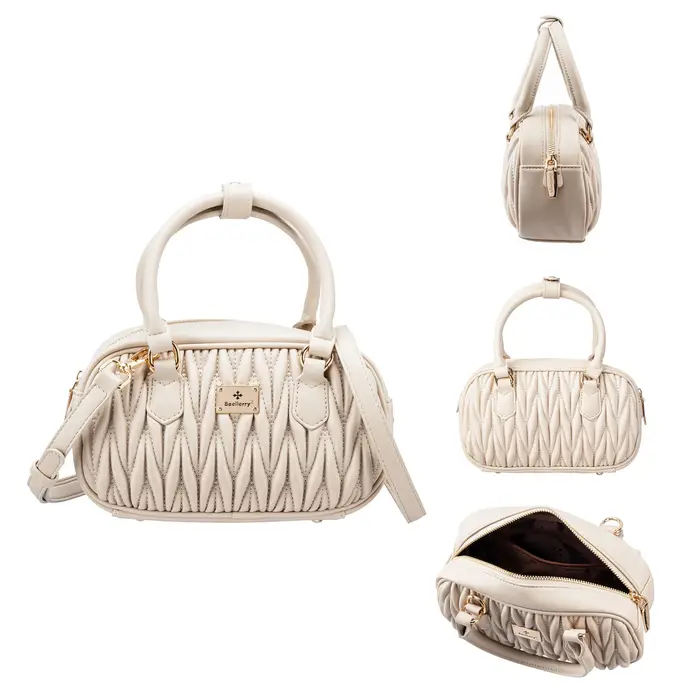 Sac à main pliable Baellerry pour femme, sac bandoulière polyvalent et tendance, petit sac carré pou