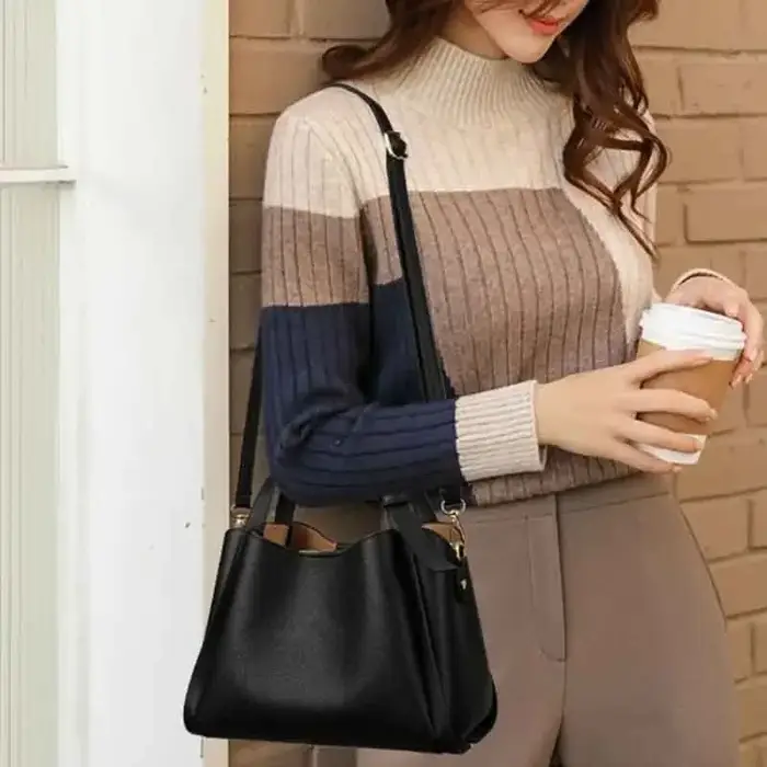 Sacs à bandoulière en cuir PU pour femmes