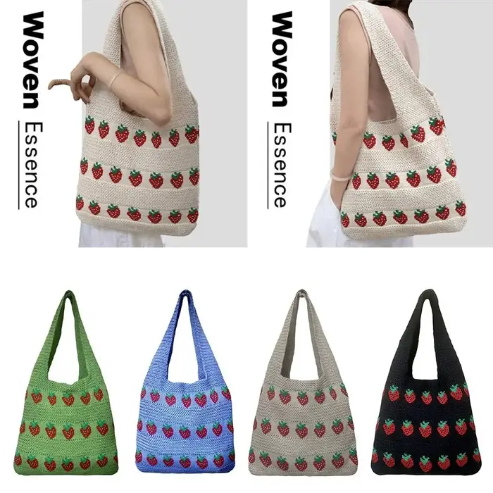 Sac à main tricoté pour femme