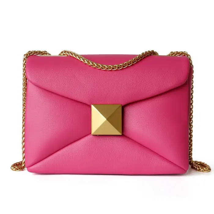 Sac à bandoulière de luxe UBELLIN pour femme, en cuir véritable, petit format carré, en cuir de vach