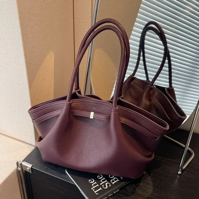 Sac fourre-tout de luxe français de grande capacité