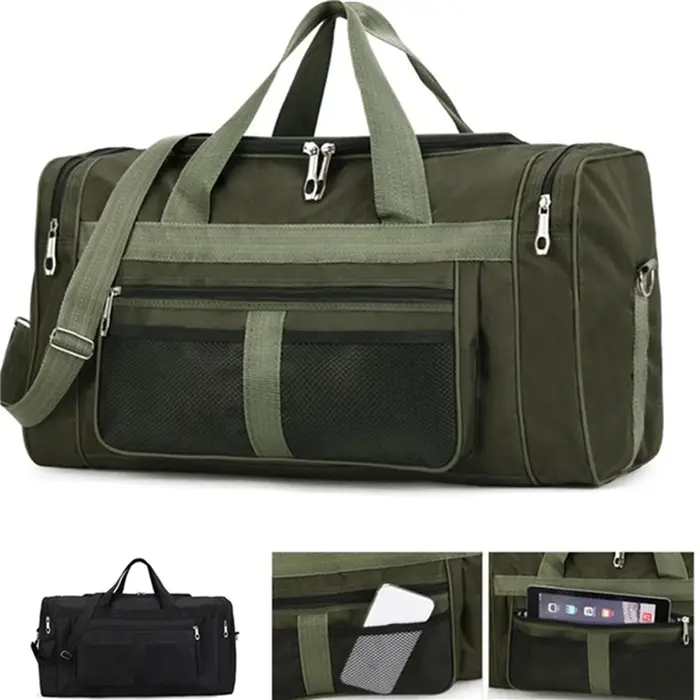 Sac polochon de voyage en Nylon pour femmes et hommes