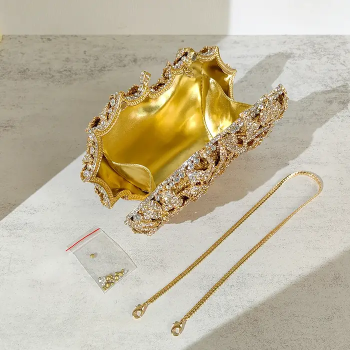 Alizekerr-Sacs à main de soirée en cristal rose pour femmes, pocommuniste de luxe, sacs à main et sa