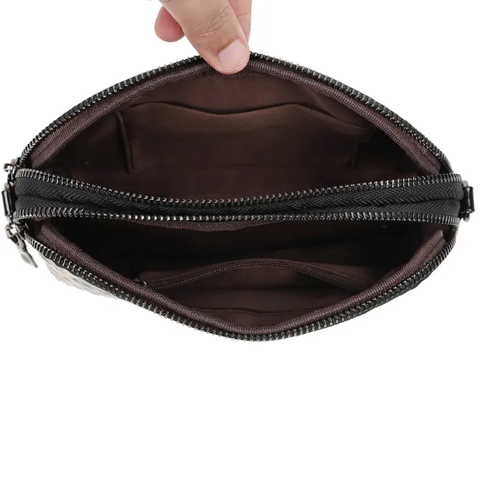 Sac à main en relief à motif léopard pour femme