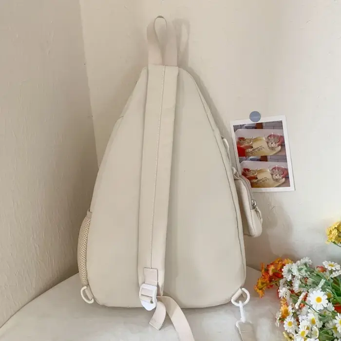 Sac à bandoulière Transparent à fermeture éclair pour femmes