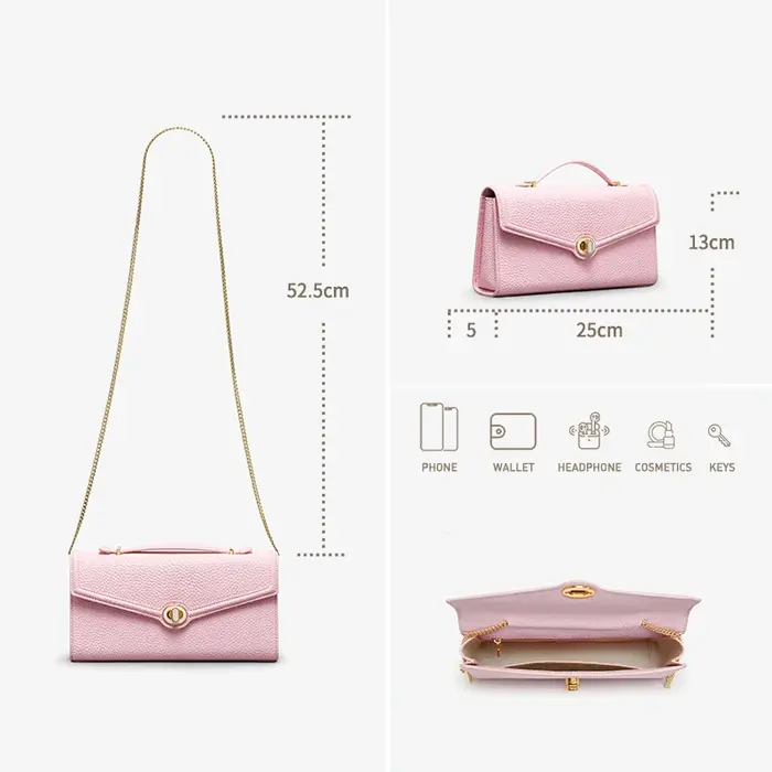 BAFELLI 2025 nouveau sac à main pour femmes portefeuille en cuir fête épaule robe sac à main de luxe
