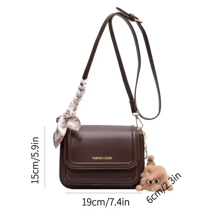 Sac bandoulière carré tendance