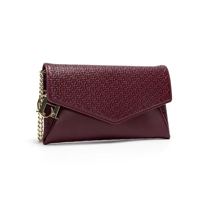 Sac à bandoulière polyvalent tendance pour femme, pochette élégante classique avec chaîne, sac léger