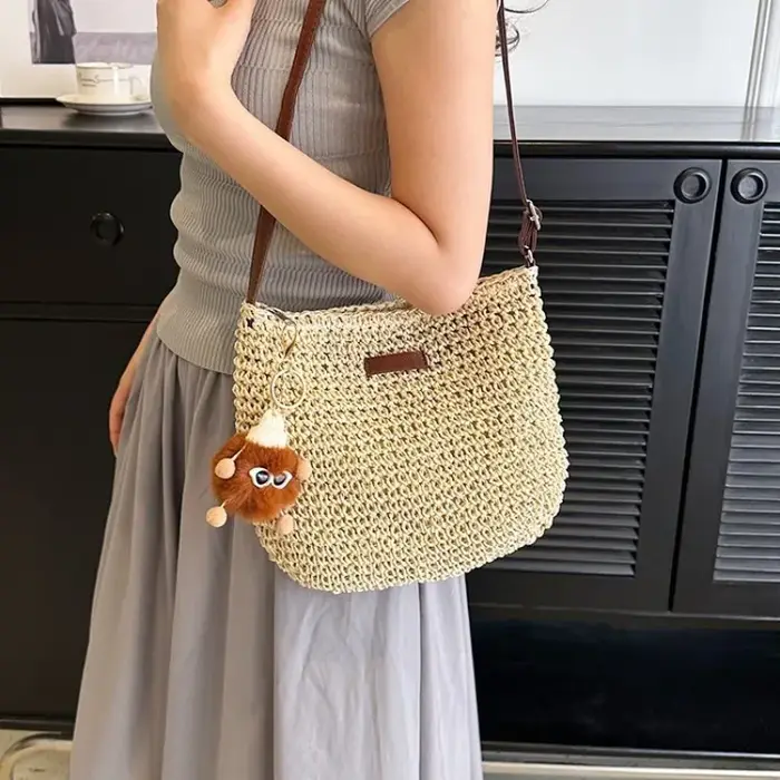Sac à langer vintage : Sac à main de luxe en cuir pour femme