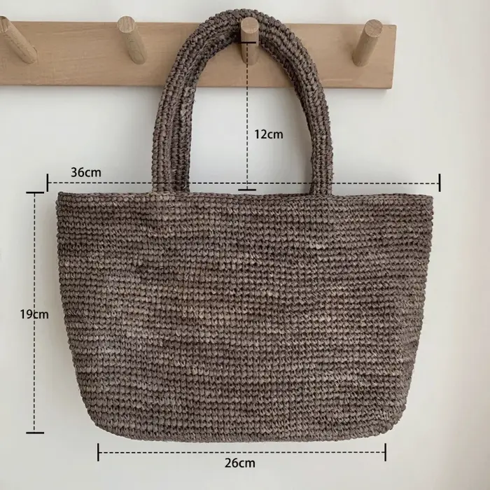 Sacs en raphia faits main pour femmes