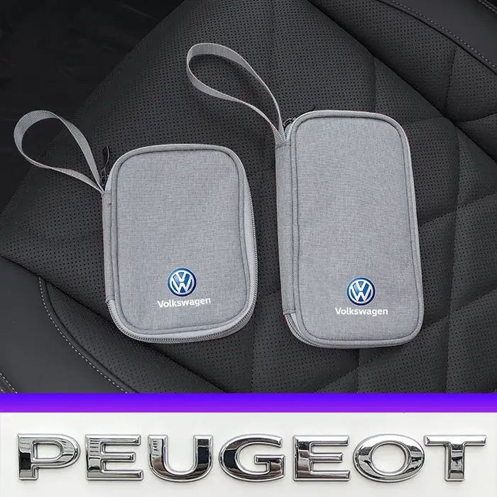 Sac de rangement portable pour câble de voiture