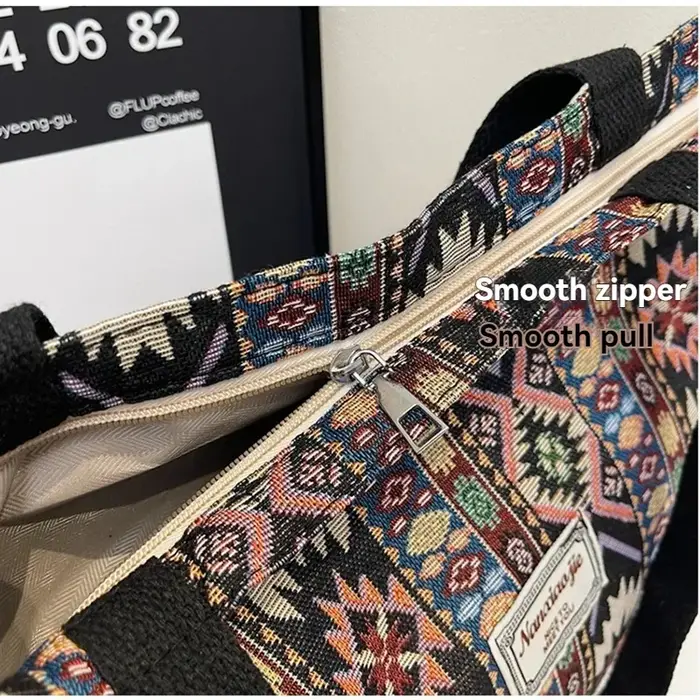 Sac de Style ethnique de grande capacité pour femmes
