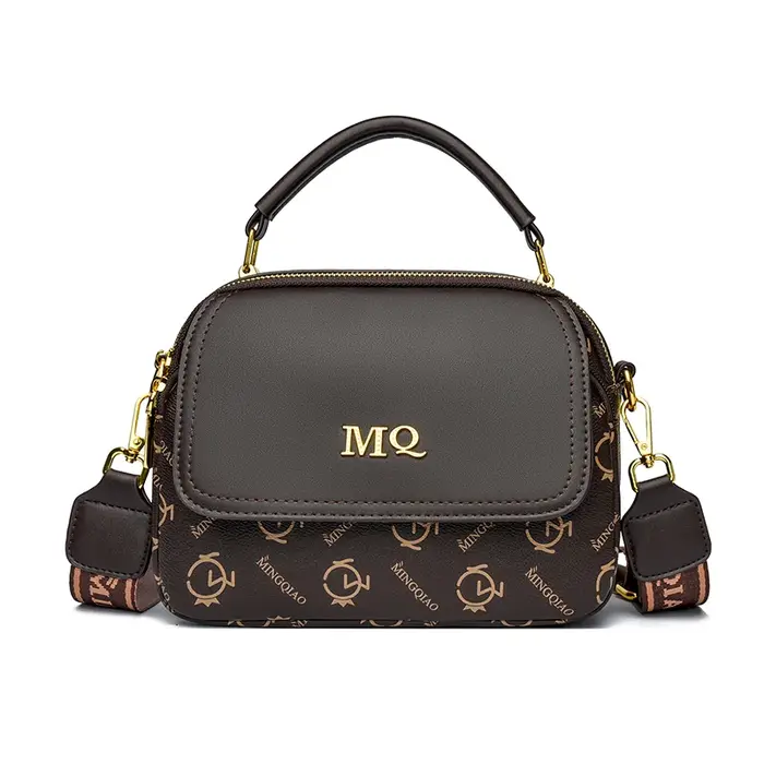Petit sac à main de luxe en cuir PU pour femmes, petit sac à main de bonne qualité, couleur unie quo