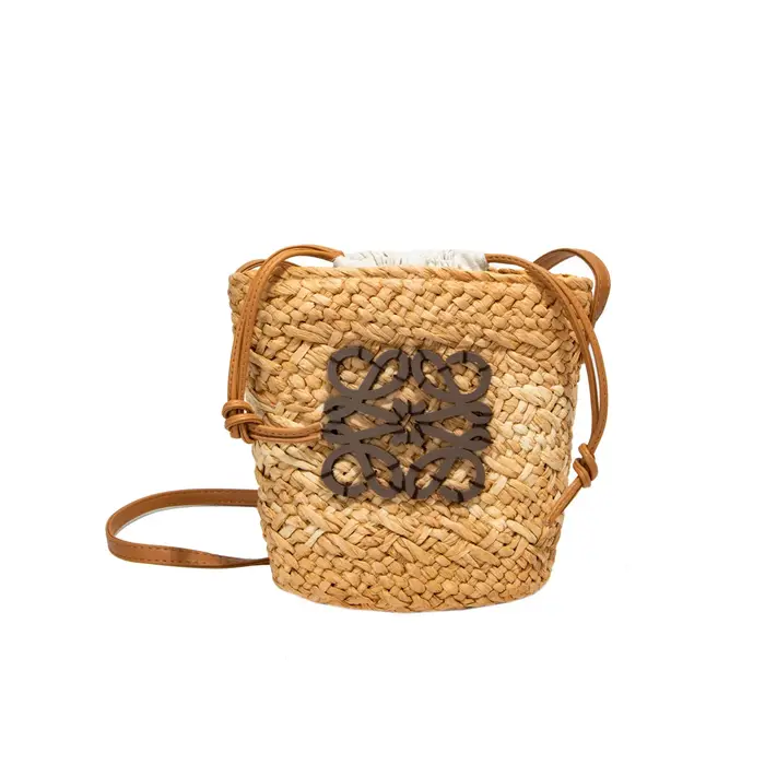 Nouveau Sac Fourre-tout en Rotin Style Français 2026, Sac à Bandoulière de Plage Tressé à la Main, S