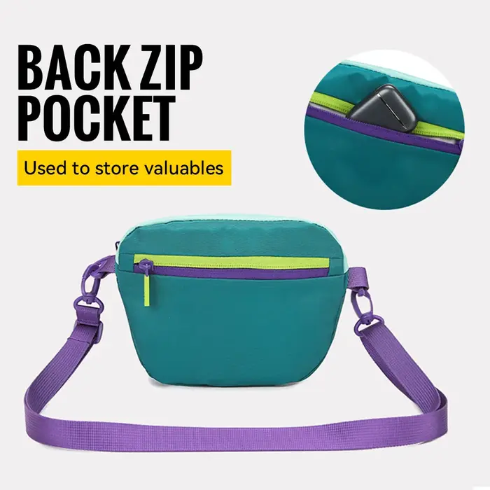WRELS sac à bandoulière décontracté sport voyage sac