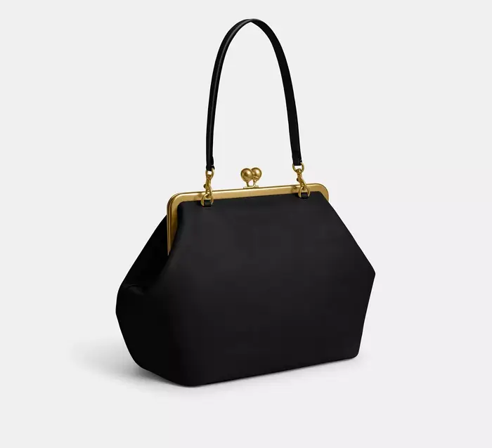 Grand sac à cadre Kisslock pour femmes, sac à main de luxe à bandoulière de styliste pour femmes, sa