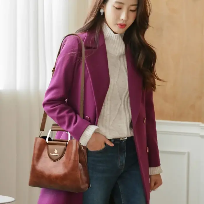 Sacs à main en cuir véritable pour femmes