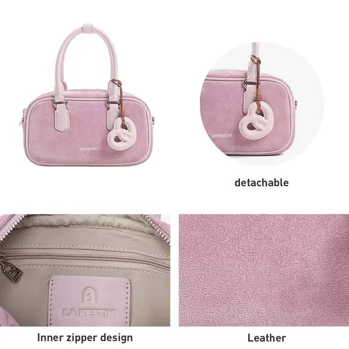 LA FESTIN-Sac à Main en Cuir pour Femme