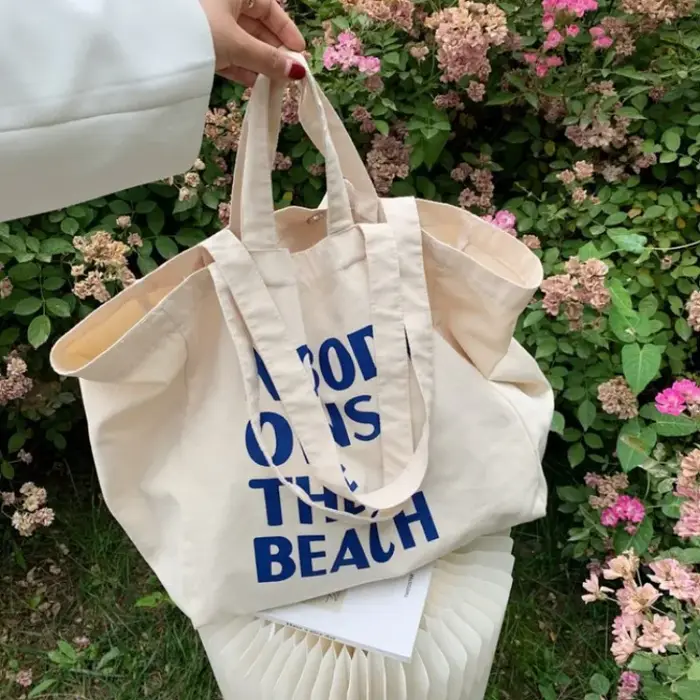 Grand sac en toile pour femmes