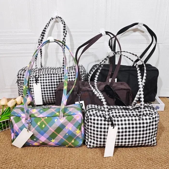 Sac fourre-tout de bowling en nylon de marque pour femme