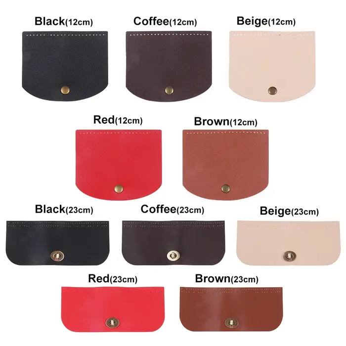 Accessoires de sac faits à la main en cuir PU pour femmes