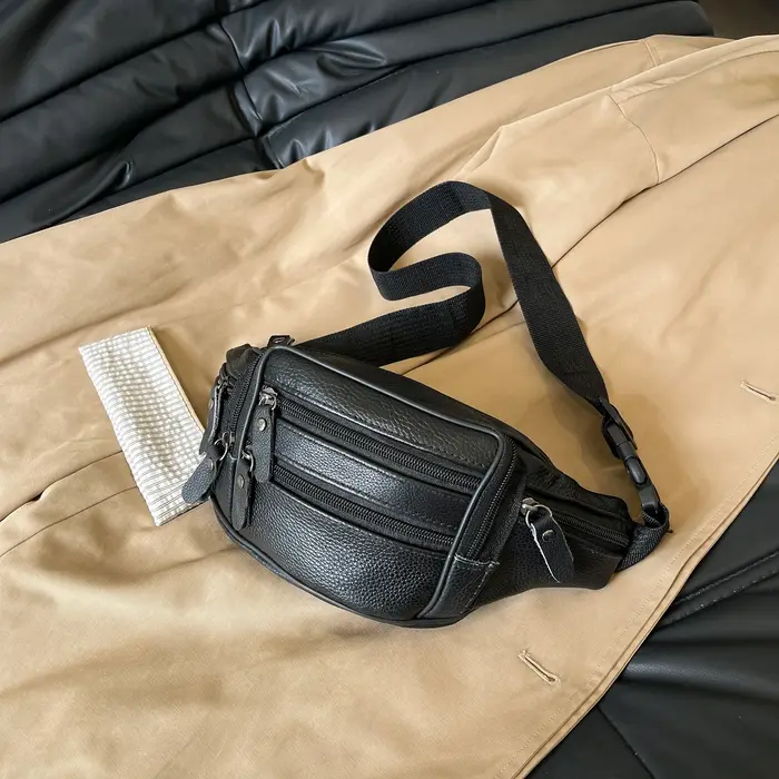 Sac de taille en cuir pour femmes