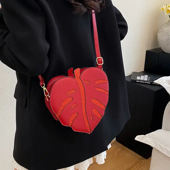 Sac de Banquet en forme de feuille