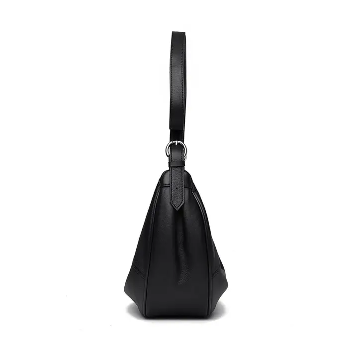 Sac à bandoulière pour femme en cuir véritable marron