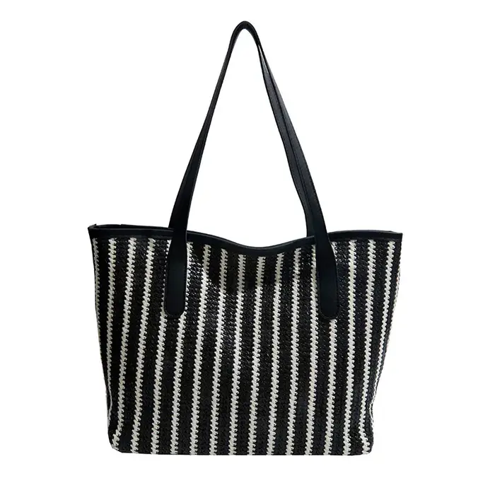 Sac fourre-tout pour femme en toile grande capacité