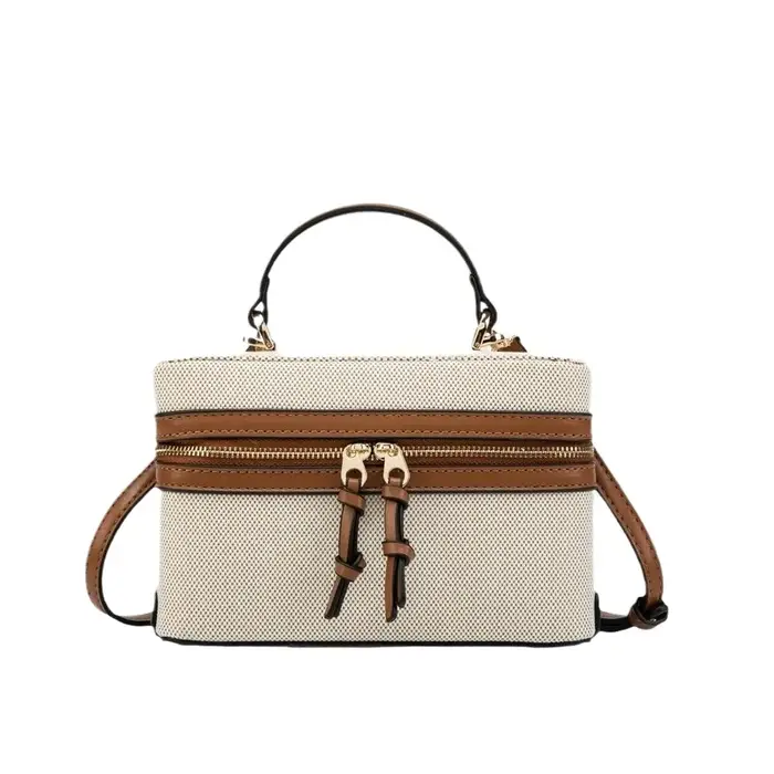 Sac bandoulière mini pour femme, structuré et convertible, avec poignée supérieure, polyvalent pour usage quotidien décontracté