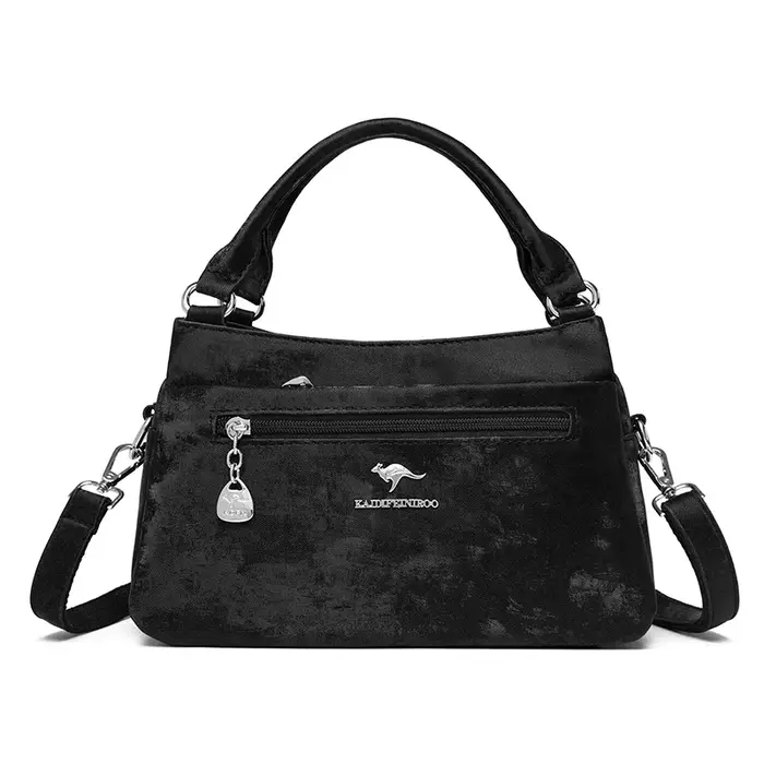 Sac à Main Simple et Polyvalent en Polyester pour Femme, Sacoche de Grande Capacité, à Bandoulière, 