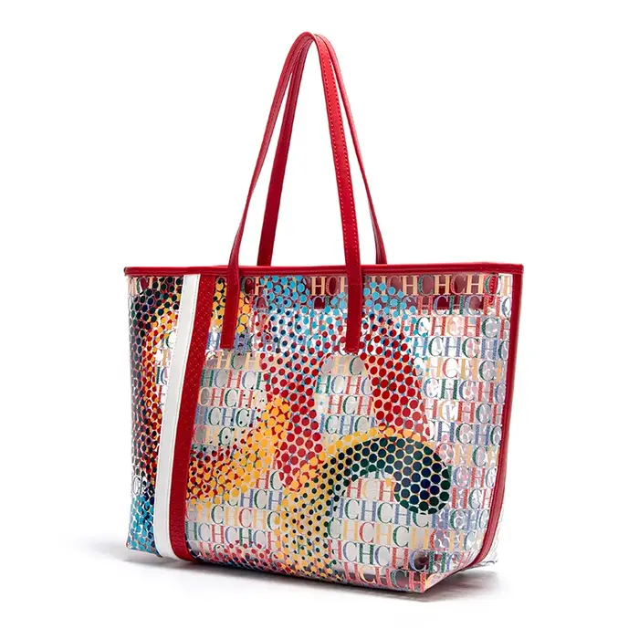 Sac de plage pour femme C-H, été 2026, grande capacité, sac de voyage imperméable