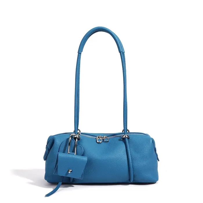 Sac Boston en Cuir de Vachette pour Femme 2026 – Sac à Main de Luxe en Cuir de Vachette Pleine Fleur