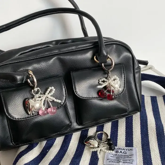 Breloque de sac en perles