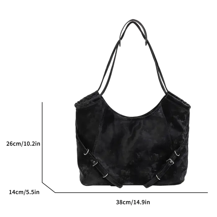 Sac de Shopping Vintage en cuir Pu
