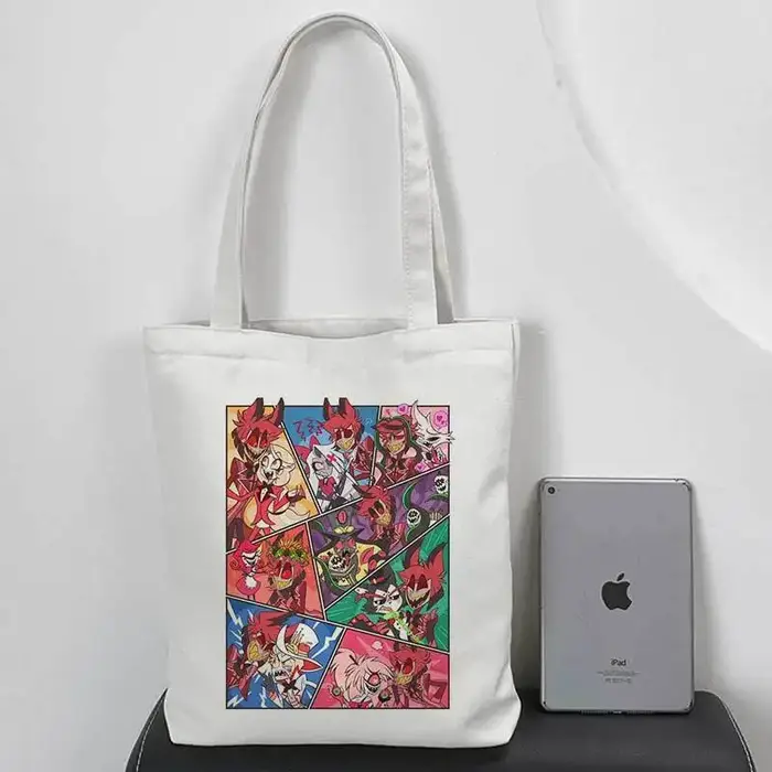 Sac en toile Hazbin Hotel Alastor Anime