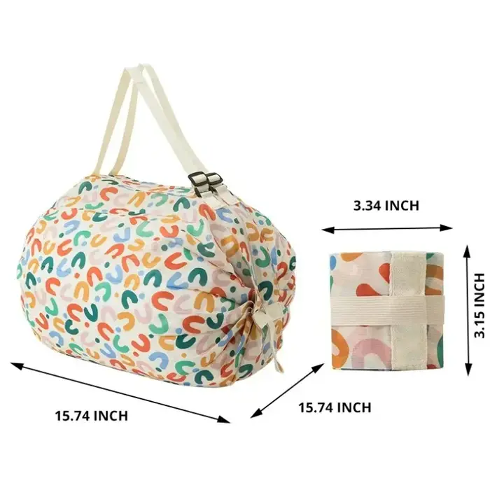 Sac de courses pliable
