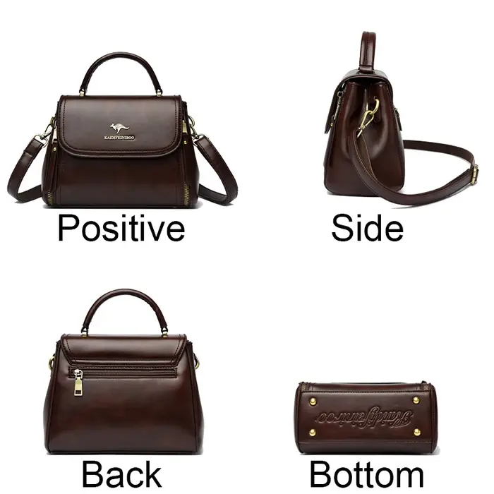 Sac pour femmes 2024 marque Design mode sacs à bandoulière de luxe en cuir souple Sac