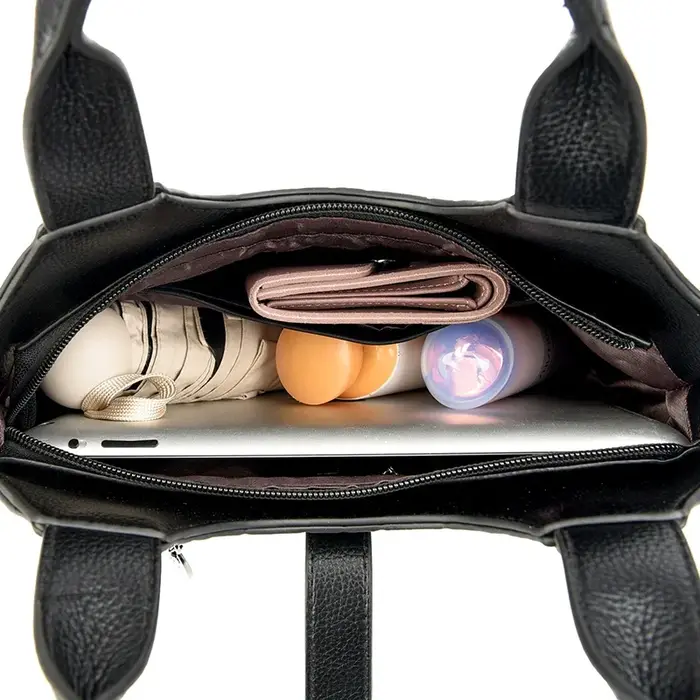Sac à main en cuir souple pour femme