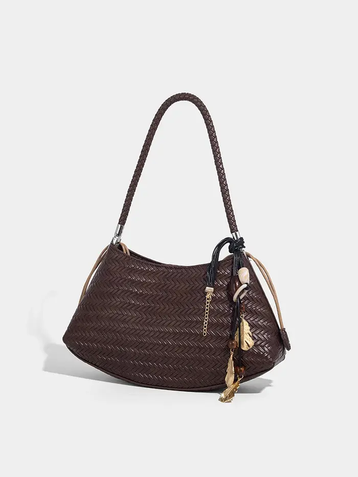 Sac panier à légumes tissé français