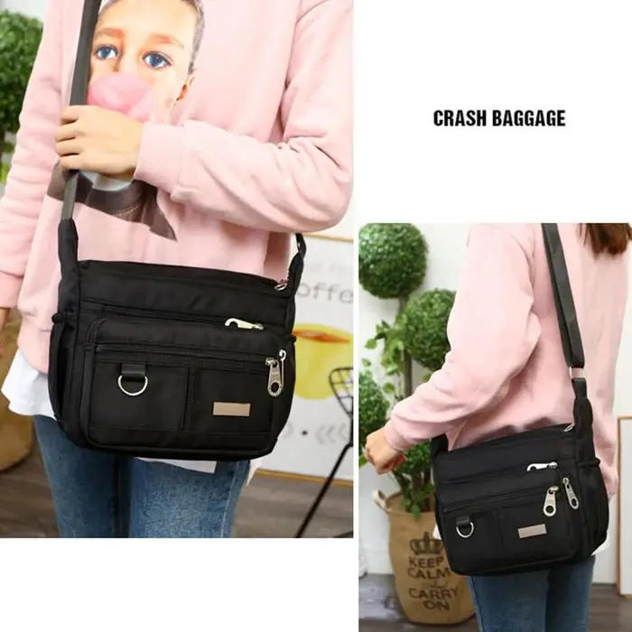 Casual Bolsos sac a main femmes sac de messager imperméable oxford tissu sac à bandoulière grande capacité maman sacs