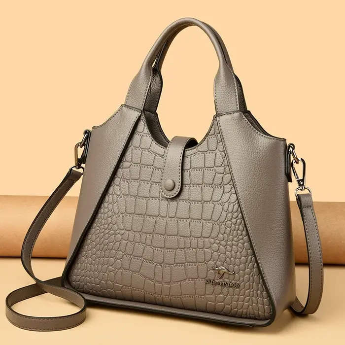 Sac à main en cuir souple pour femme