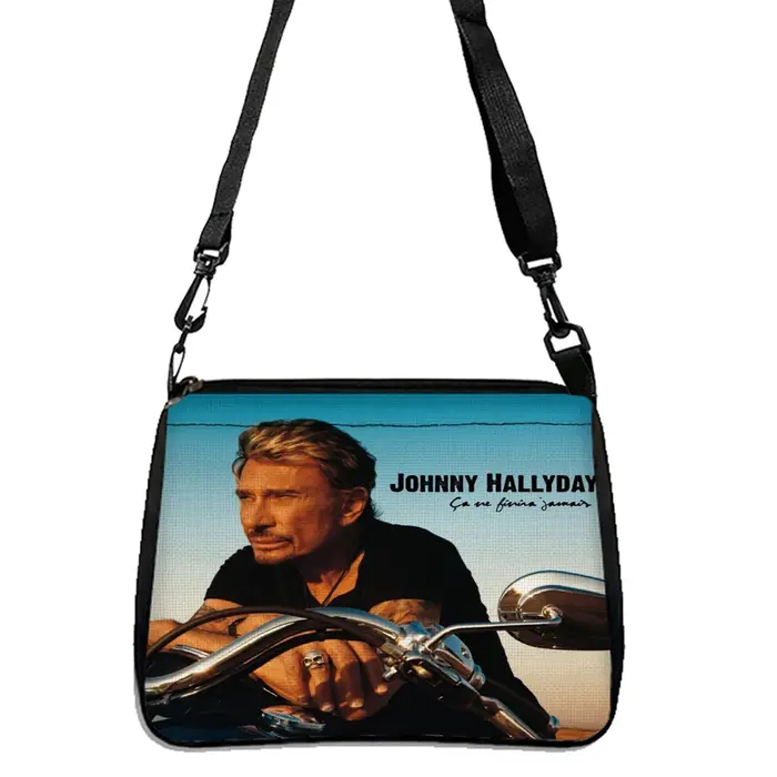 Johnny Hallyday Sac à bandoulière
