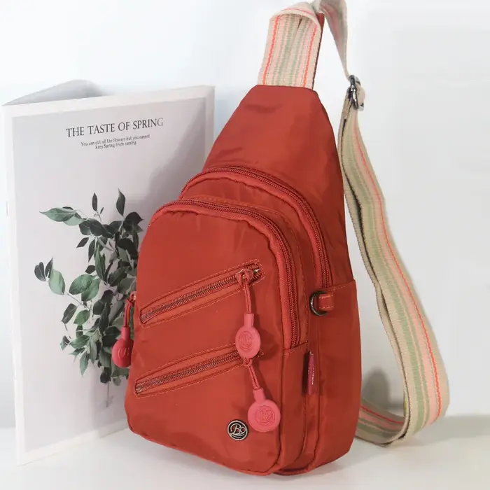 Sac à bandoulière multi-poches pour femmes