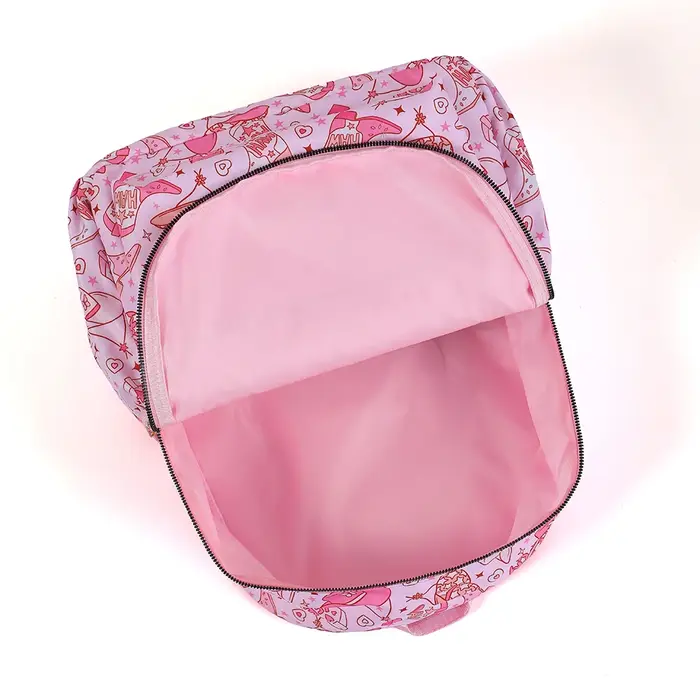 Sac à dos en Nylon rose West Cowboy pour filles